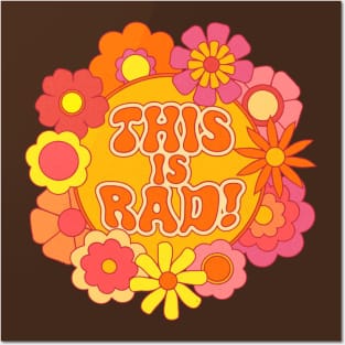 Summer of Rad 2022 Flower Power Logo Posters and Art